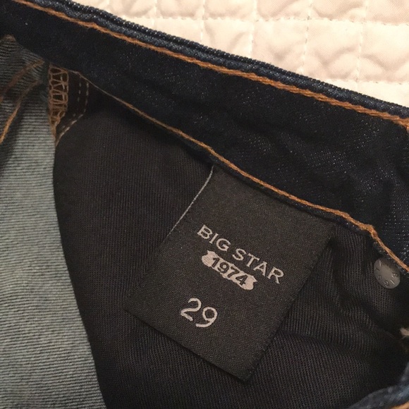 Big Star 1974 Dark Wash Jeans 29x28 NWOT - Picture 5 of 7